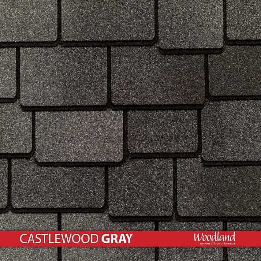 GAF Value Collection Designer Shingles Woodland – Castlewood Gray