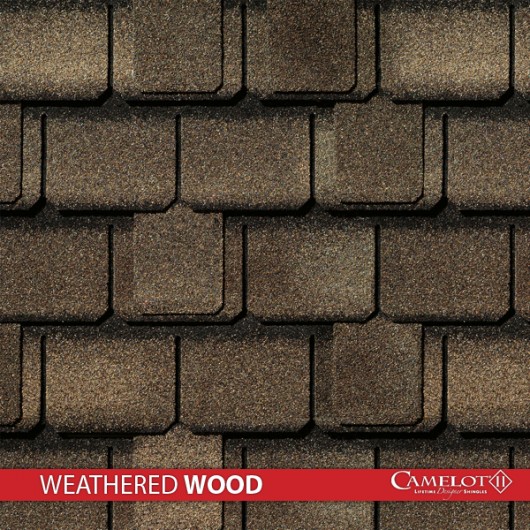 GAF Value Collection Designer Shingles Camelot II – Weathered Wood